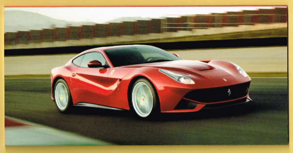 Cartolina Ferrari Auguri per Buon Natale 2012 & Felice Anno Nuovo 2013 - immagine 3