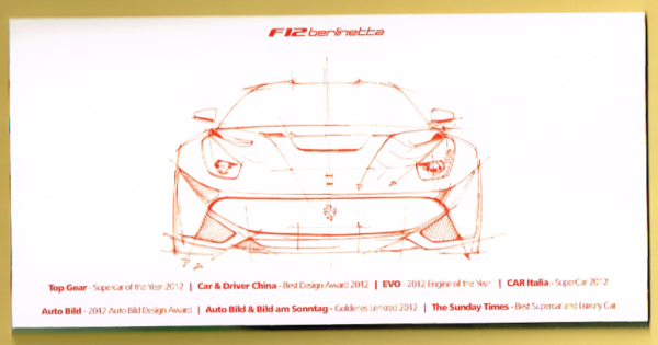 Cartolina Ferrari Auguri per Buon Natale 2012 & Felice Anno Nuovo 2013 - immagine 5