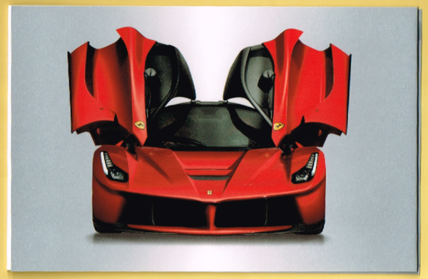 Cartolina Ferrari Auguri per Buon Natale 2013 & Felice Anno Nuovo 2014 - immagine 2