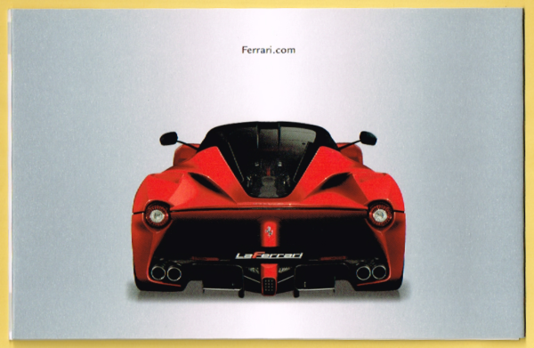 Cartolina Ferrari Auguri per Buon Natale 2013 & Felice Anno Nuovo 2014 - immagine 6