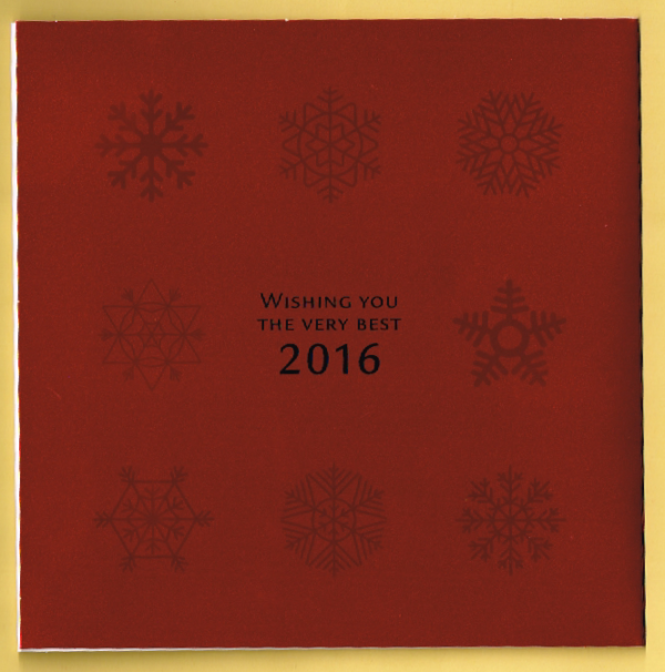 Cartolina Ferrari Auguri per Buon Natale 2015 & Felice Anno Nuovo 2016 - immagine 2