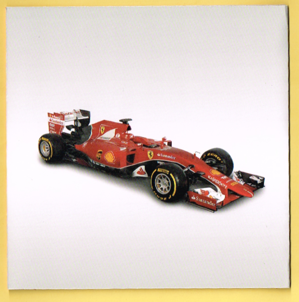 Cartolina Ferrari Auguri per Buon Natale 2015 & Felice Anno Nuovo 2016 - immagine 3