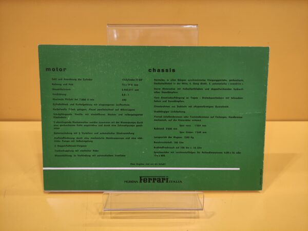 Ferrari 250 GT Cabriolet Pininfarina - Brochure - immagine 3
