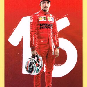 Cartolina Scuderia Ferrari 2021 Mission Winnow Charles Leclerc