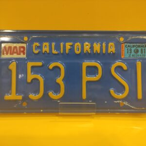 Ferrari 275 GTB S/N 08311 - US License Plate California 153 PSI