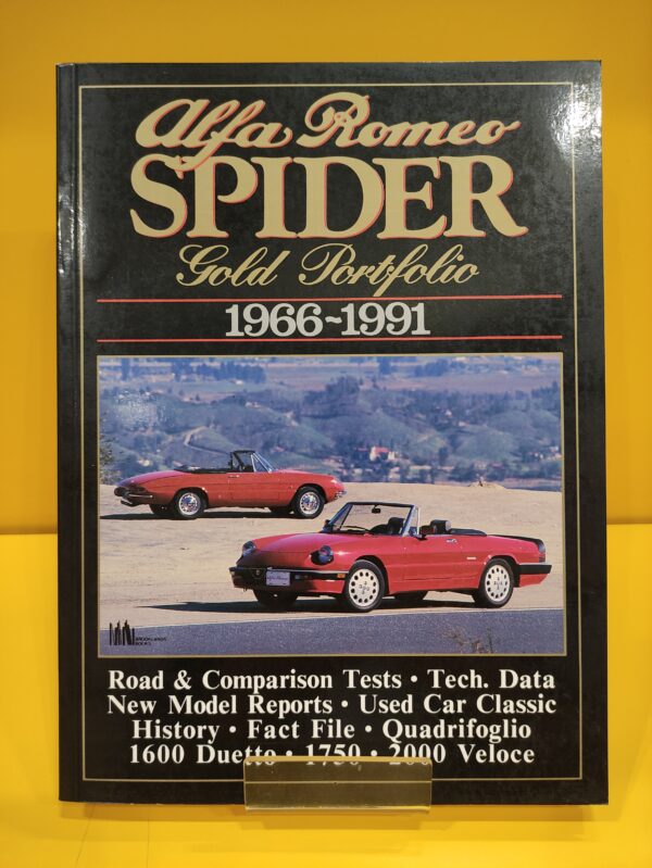 Alfa Romeo Spider 1966-1991 Gold Portfolio - R.M. Clarke