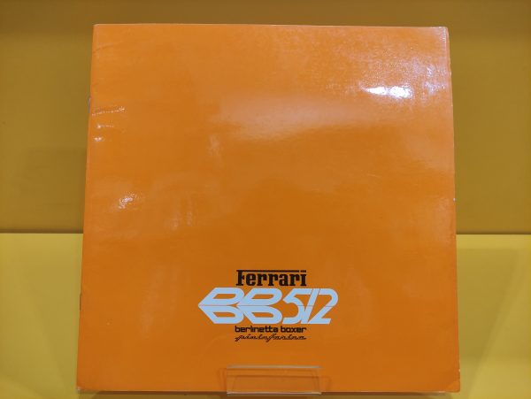 Ferrari 512 BB - Brochure #158/78