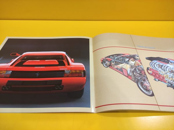 Ferrari Testarossa - Brochure #328/89 - immagine 3