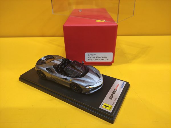 Look Smart LS522E - Ferrari SF90 Spider 2020 Grigio Ferro Metallizzato