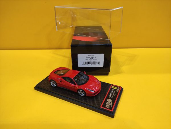 BBR Models BBRC165 - Ferrari 488 GTB 2015 Rosso Corsa Metallizzato