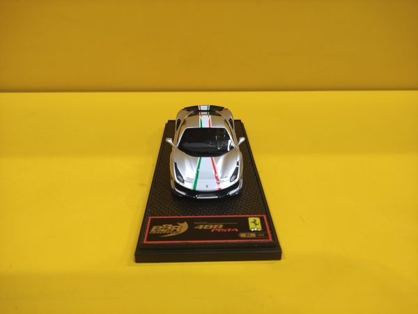 BBR Models BBRC216D - Ferrari 488 Pista Piloti 2018 Argento Nurburgring - immagine 2