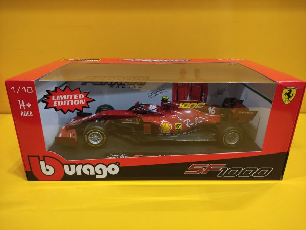Bburago Racing - Ferrari SF1000 GP Toscana 2020 Charles Leclerc