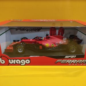 Bburago Racing - Ferrari SF21 2021 Carlos Sainz Jr.