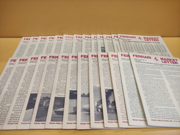 Ferrari Market Letter Volume 15 Year 1990