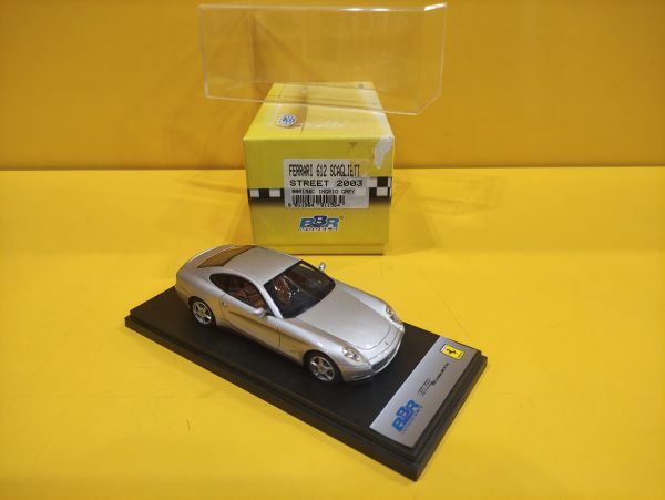 BBR Models BBR156C - Ferrari 612 Scaglietti 2003 Grigio Ingrid