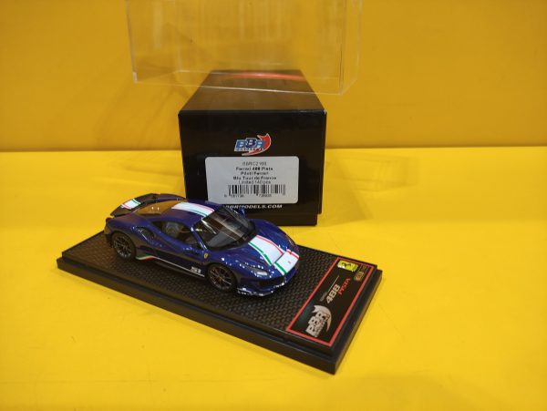 BBR Models BBRC216B - Ferrari 488 Pista Piloti 2018 Blu Tour de France
