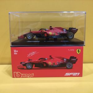 Bburago Racing - Ferrari SF21 2021 Charles Leclerc (1:43)