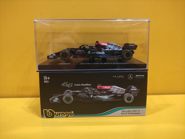 Bburago Racing - Mercedes-AMG F1 W12 E Performance 2021 Lewis Hamilton