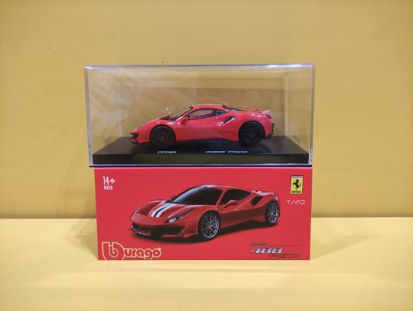 Bburago Signature Series - Ferrari 488 Pista 2018 Rosso Corsa