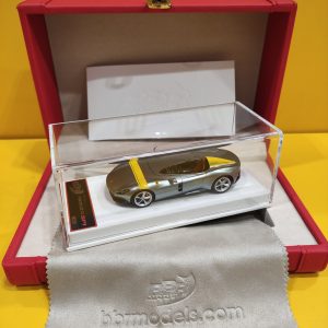 BBR Models BBRC220ICOSP1 - Ferrari Monza SP1 2018 Grigio Titanio Metallizzato