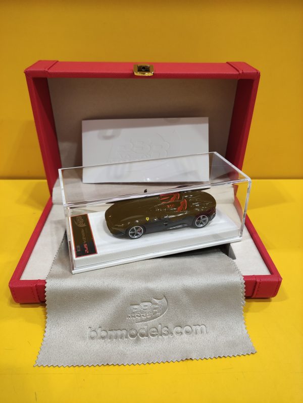 BBR Models BBRC221ICOSP2 - Ferrari Monza SP2 2018 Nuovo Nero Daytona