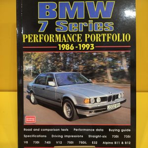 BMW 7 Series Performance Portfolio 1986-1993 - R.M. Clarke