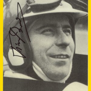 Cartolina Ferrari 1969 Ernesto "Tino" Brambilla (Autografata)