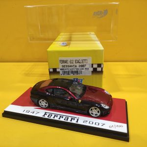 BBR Models BBR197C - Ferrari 612 Scaglietti Sessanta 2007 Nero/Bordeaux