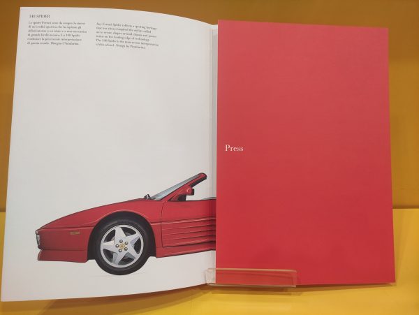 Ferrari 348 Spider - Press #828/94 - 1M/4/94 - immagine 2
