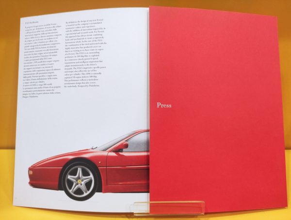 Ferrari F355 Berlinetta - Press #854/94 - 1M/6/94 - immagine 3