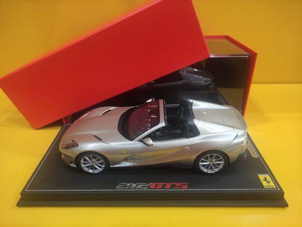 BBR Models P18184F - Ferrari 812 GTS 2019 Grigio Ingrid