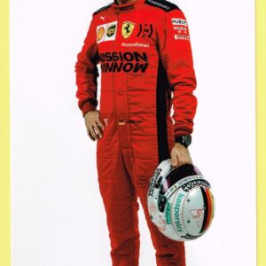 Cartolina Scuderia Ferrari 2020 Mission Winnow Sebastian Vettel