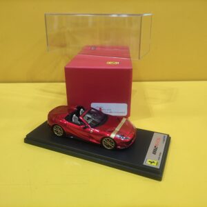 Look Smart LS516N - Ferrari 812 GTS 2019 Rosso Fuoco con Striscia Oro