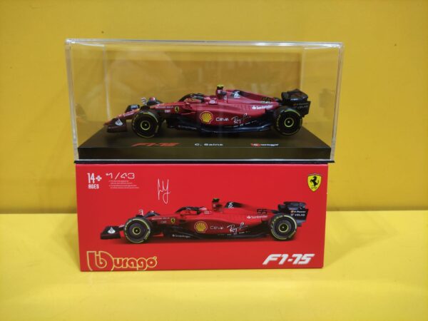 Bburago Racing - Ferrari F1-75 2022 Carlos Sainz Jr. (1:43)