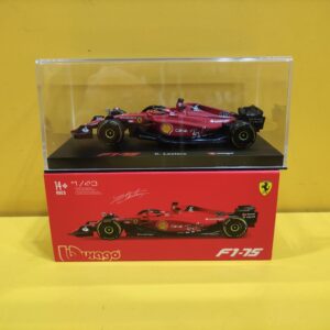 Bburago Racing - Ferrari F1-75 2022 Charles Leclerc (1:43)