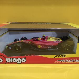 Bburago Racing - Ferrari F1-75 GP Italia 2022 Carlos Sainz Jr.