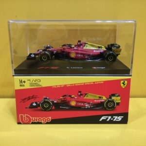 Bburago Racing - Ferrari F1-75 GP Italia 2022 Charles Leclerc (1:43)