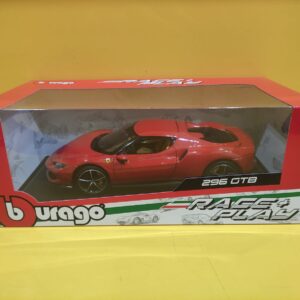 Bburago Race & Play - Ferrari 296 GTB 2015 Rosso