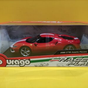 Bburago Race & Play - Ferrari 296 GTB 2021 Rosso Assetto Fiorano