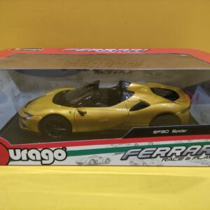 Bburago Race & Play - Ferrari SF90 Spider 2020 Giallo