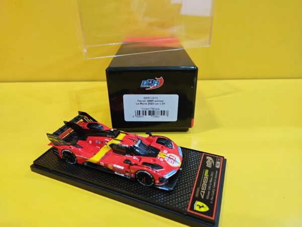 BBR Models BBRC287A - Ferrari 499P 24h Le Mans 2023