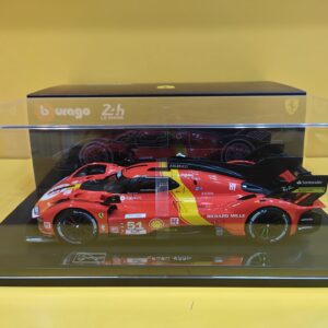 Bburago Racing Deluxe - Ferrari 499P #51 24h Le Mans 2023