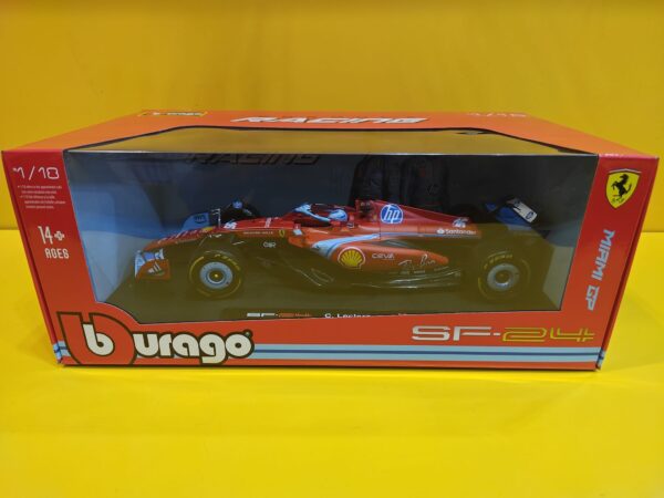Bburago Racing - Ferrari SF-24 GP Miami 2024 Charles Leclerc
