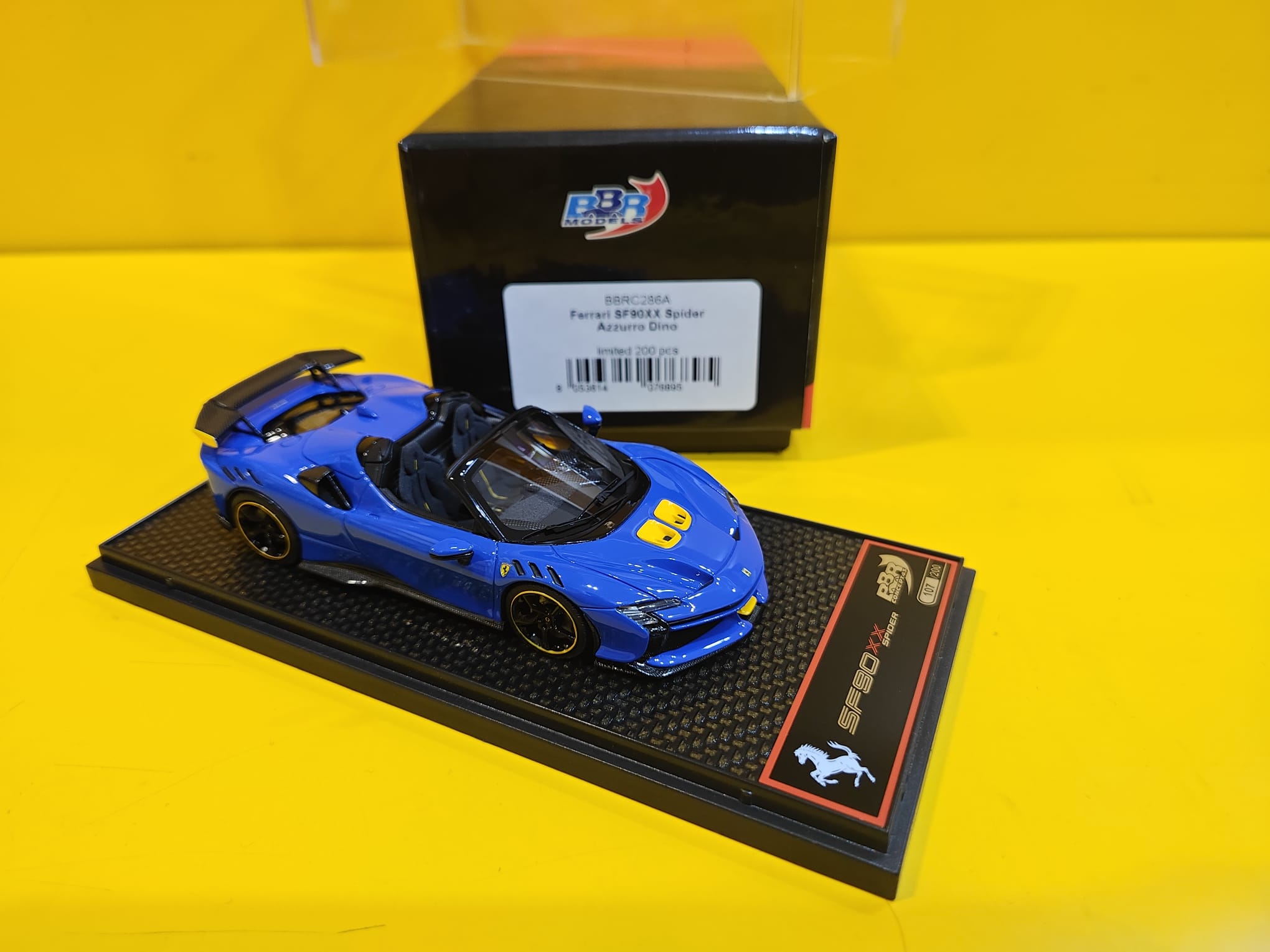 BBR Models BBRC286A - Ferrari SF90 XX Spider 2023 Azzurro Dino