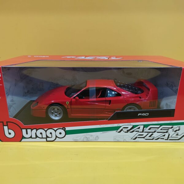 Bburago Race & Play - Ferrari F40 1987 Rosso
