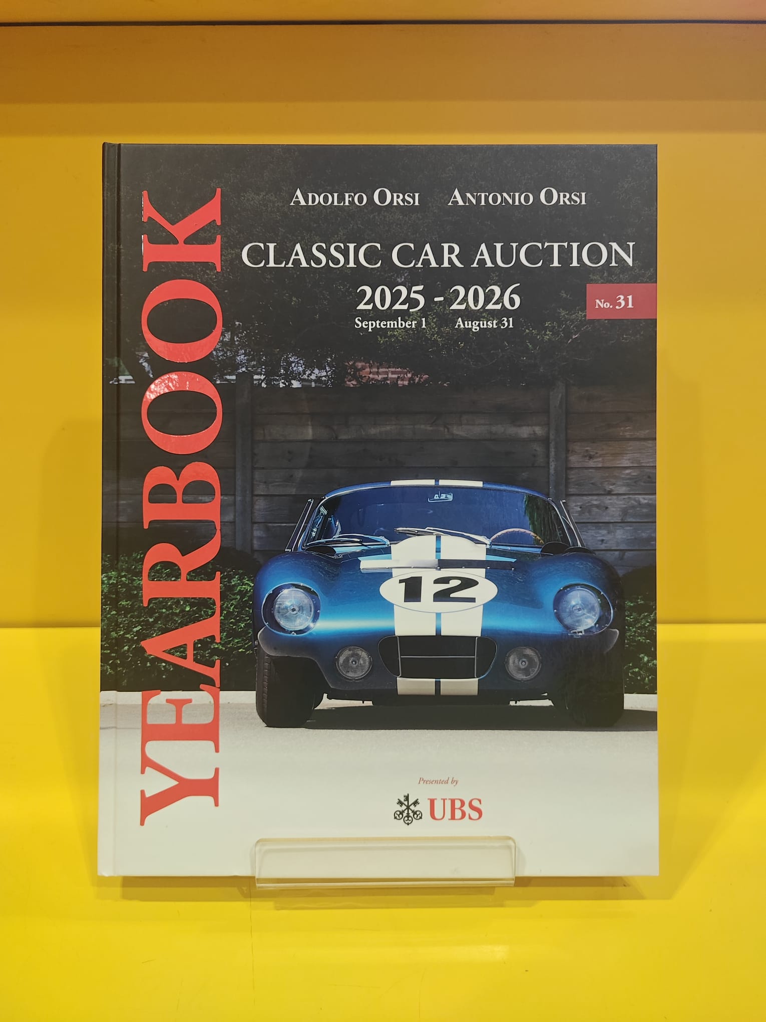 Classic Car Auction Yearbook 2025-2026 - Adolfo Orsi & Antonio Orsi
