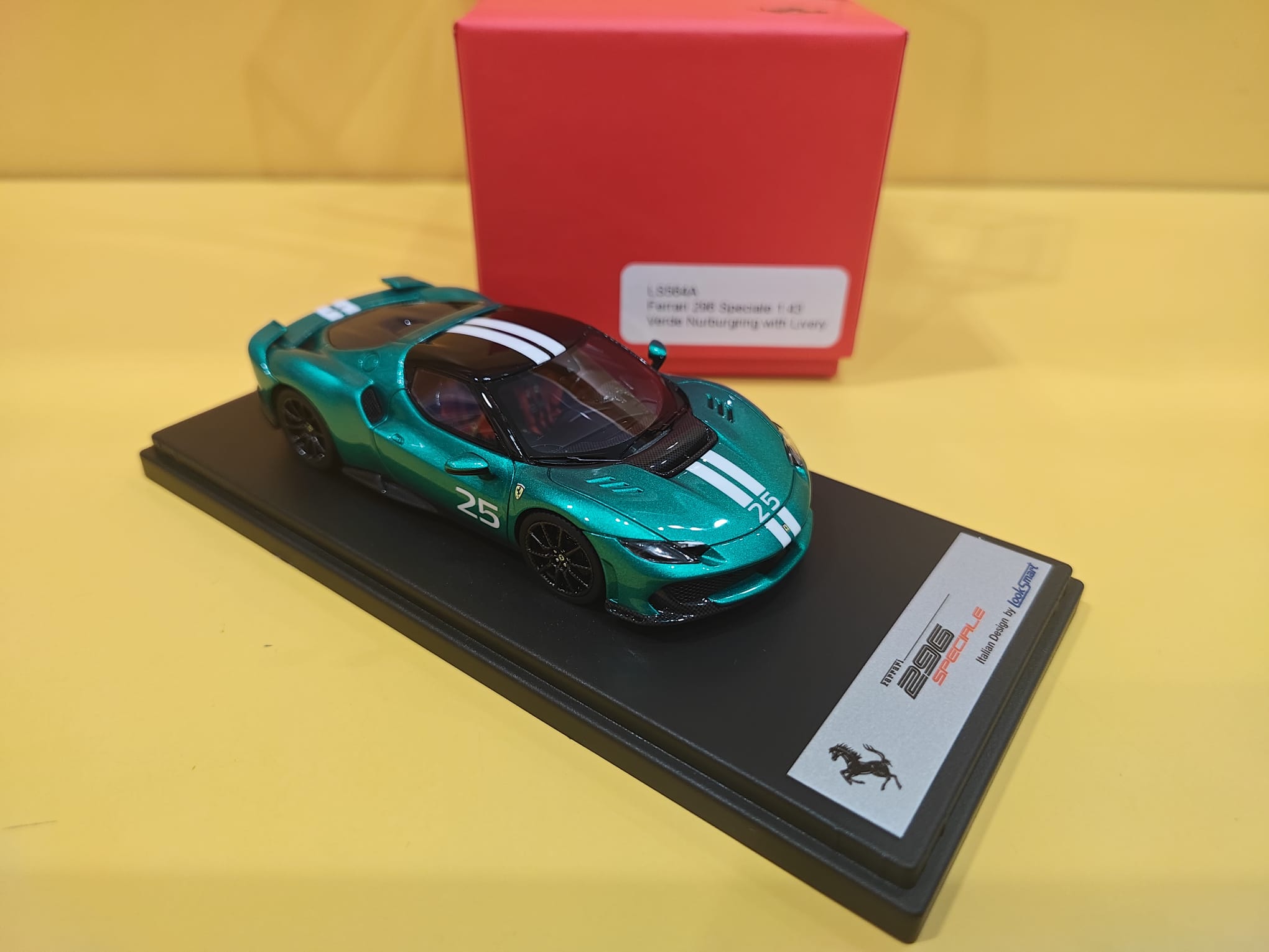 Look Smart LS564A - Ferrari 296 Speciale 2025 Verde Nurburgring