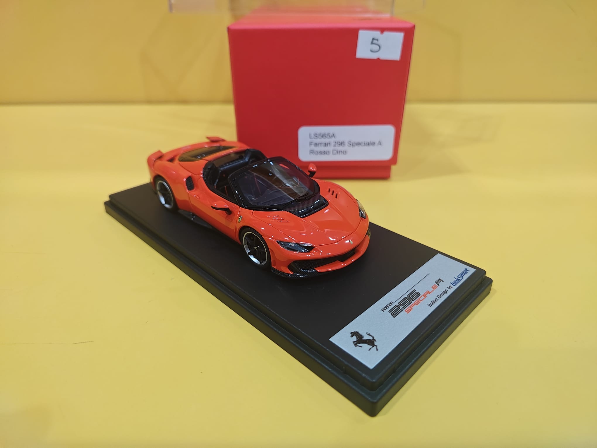 Look Smart LS565A - Ferrari 296 Speciale A 2025 Rosso Dino
